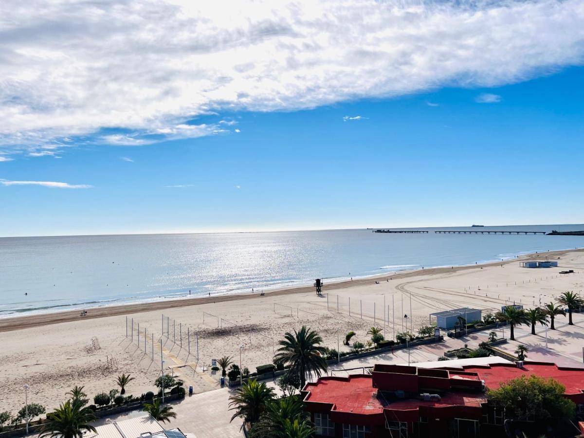 Lux Penthouse Mediterranean Views Beach Front Puerto de Sagunto Bagian luar foto